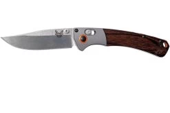Benchmade Mini Crooked River 15085-2 Cuchillo De Caza, Madera