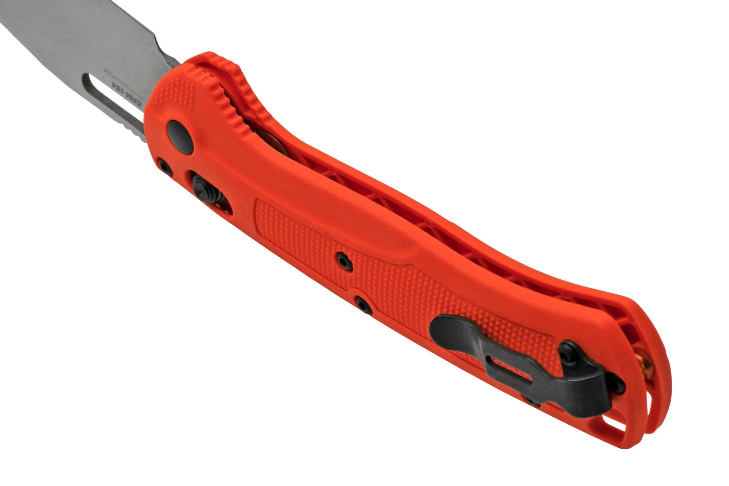 Benchmade Taggedout 15535, CPM-154, Orange Grivory, Navaja De Caza - Imagen 4