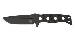 Benchmade 375BK-1 Cobalt Black, Sibert Adamas Cuchillo Fijo, Shane Sibert Design