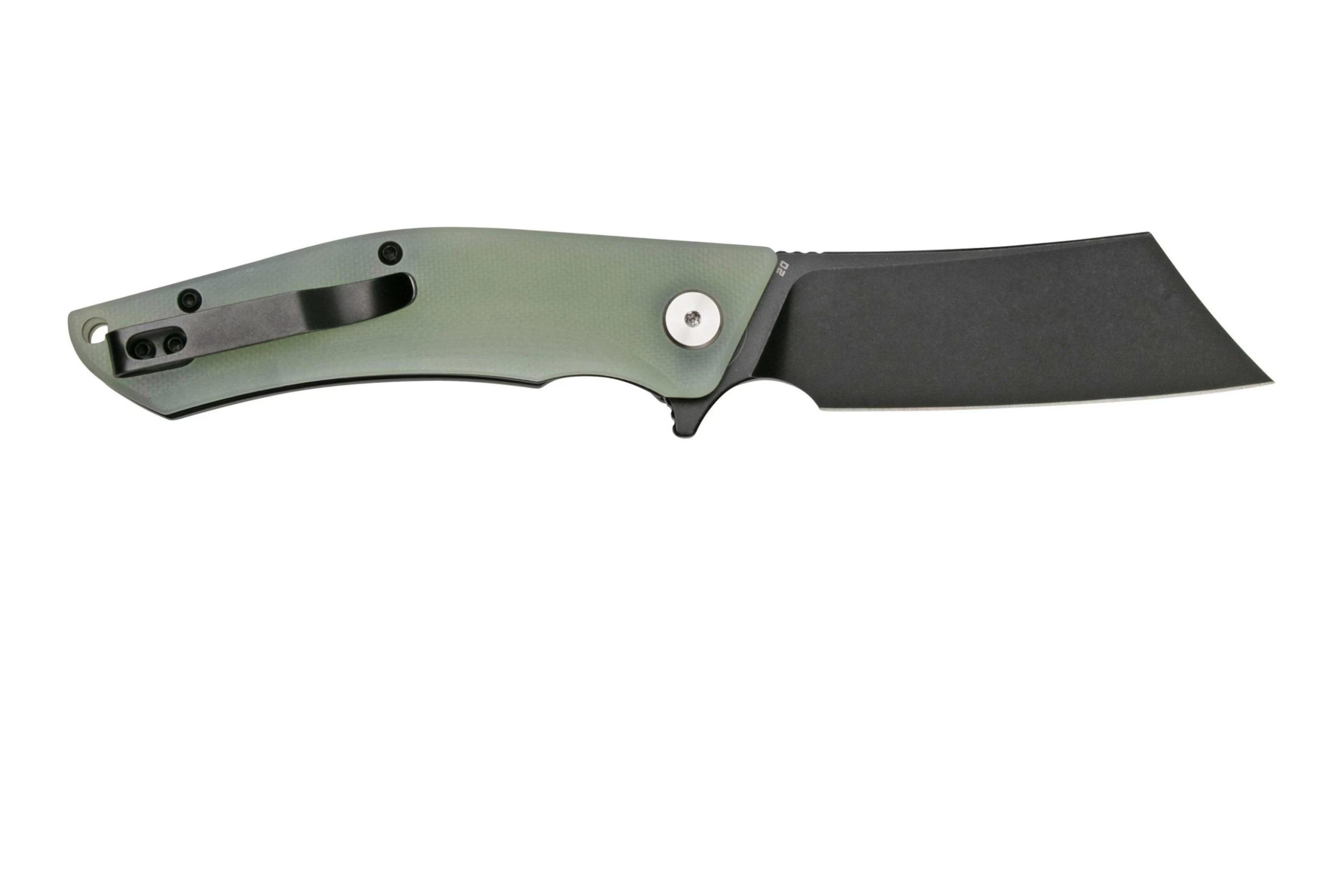 Bestech Cubis BG42E Stonewashed & Satin, Jade G10, Navaja - Imagen 2