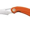 Bestech Bihai Stonewashed Satin, Orange G10 BG53B-1 Navaja, Diseño Ostap Hel