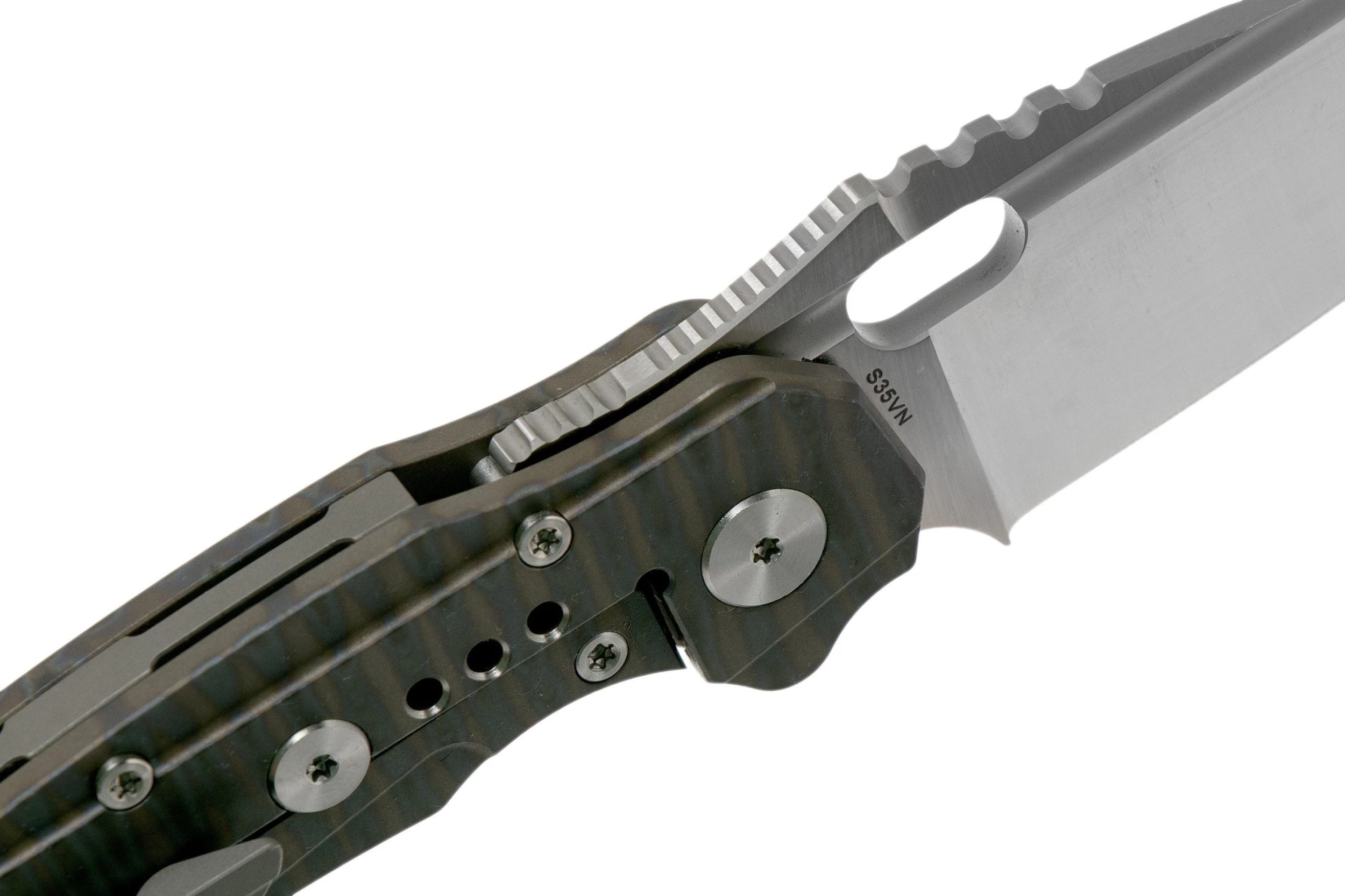 Bestech Exploit BT2005D Satin, Tiger Texture Navaja - Imagen 6