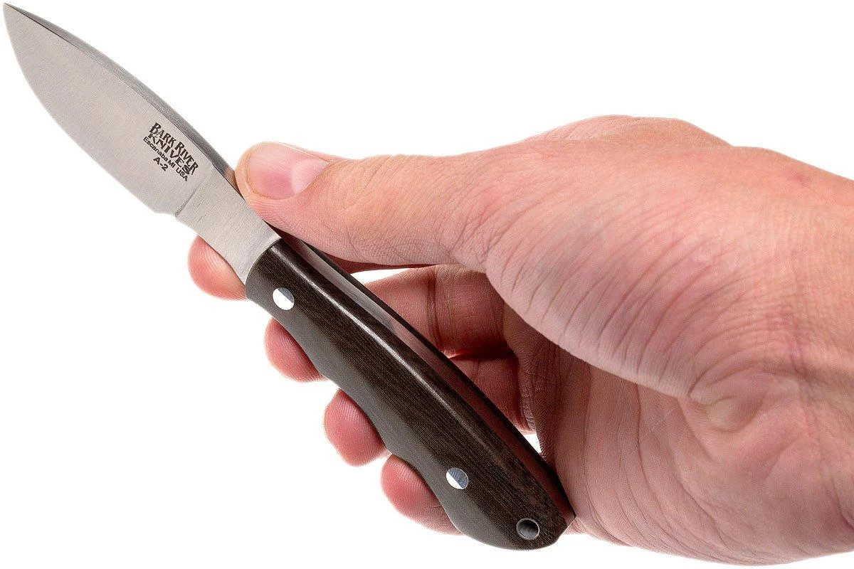 Bark River Mini Canadian A2, Green Canvas Micarta - Imagen 6