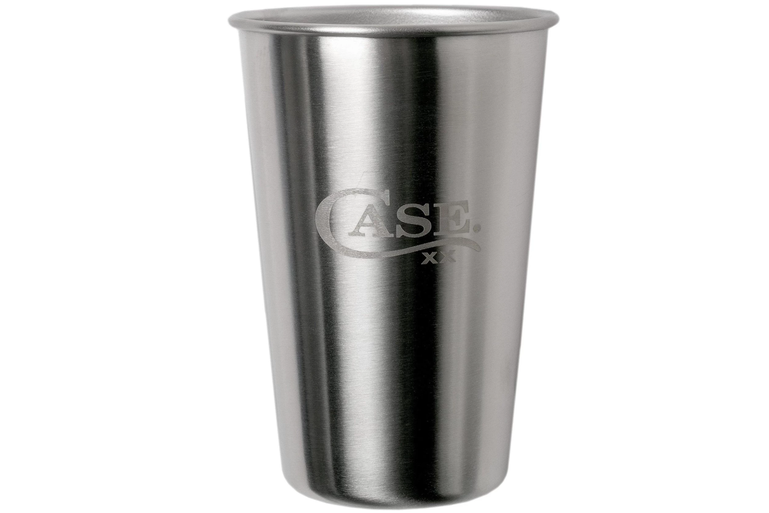 Case Pint Glass 52524 Stainless Steel, Vaso De Cerveza