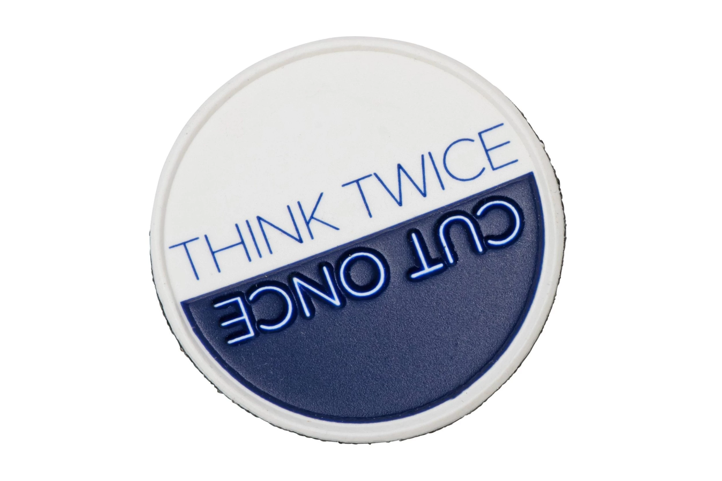 Chris Reeve Patch PVC, Think Twice Cut Once CRK-2003
