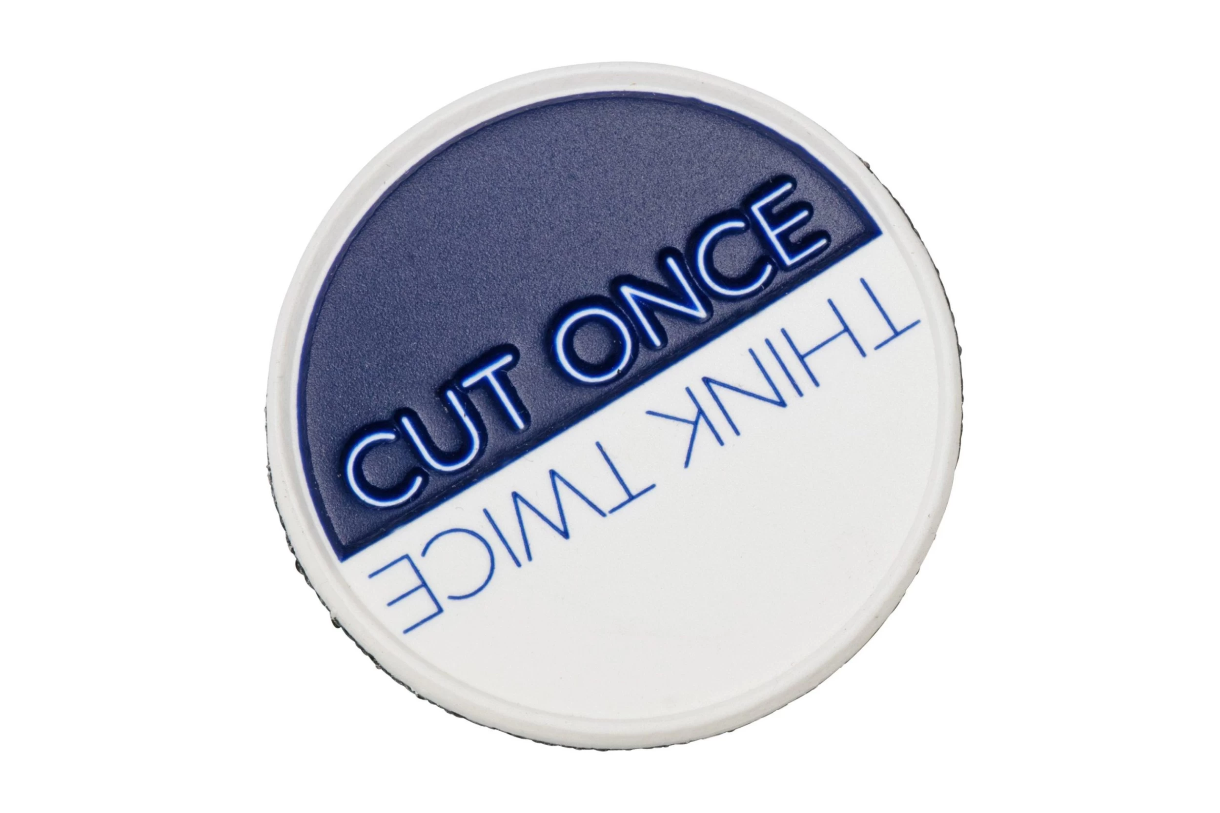 Chris Reeve Patch PVC, Think Twice Cut Once CRK-2003 - Imagen 2