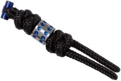 Chris Reeve Small Sebenza Lanyard Con Abalorios De Puntos Negro/azul S31-7009