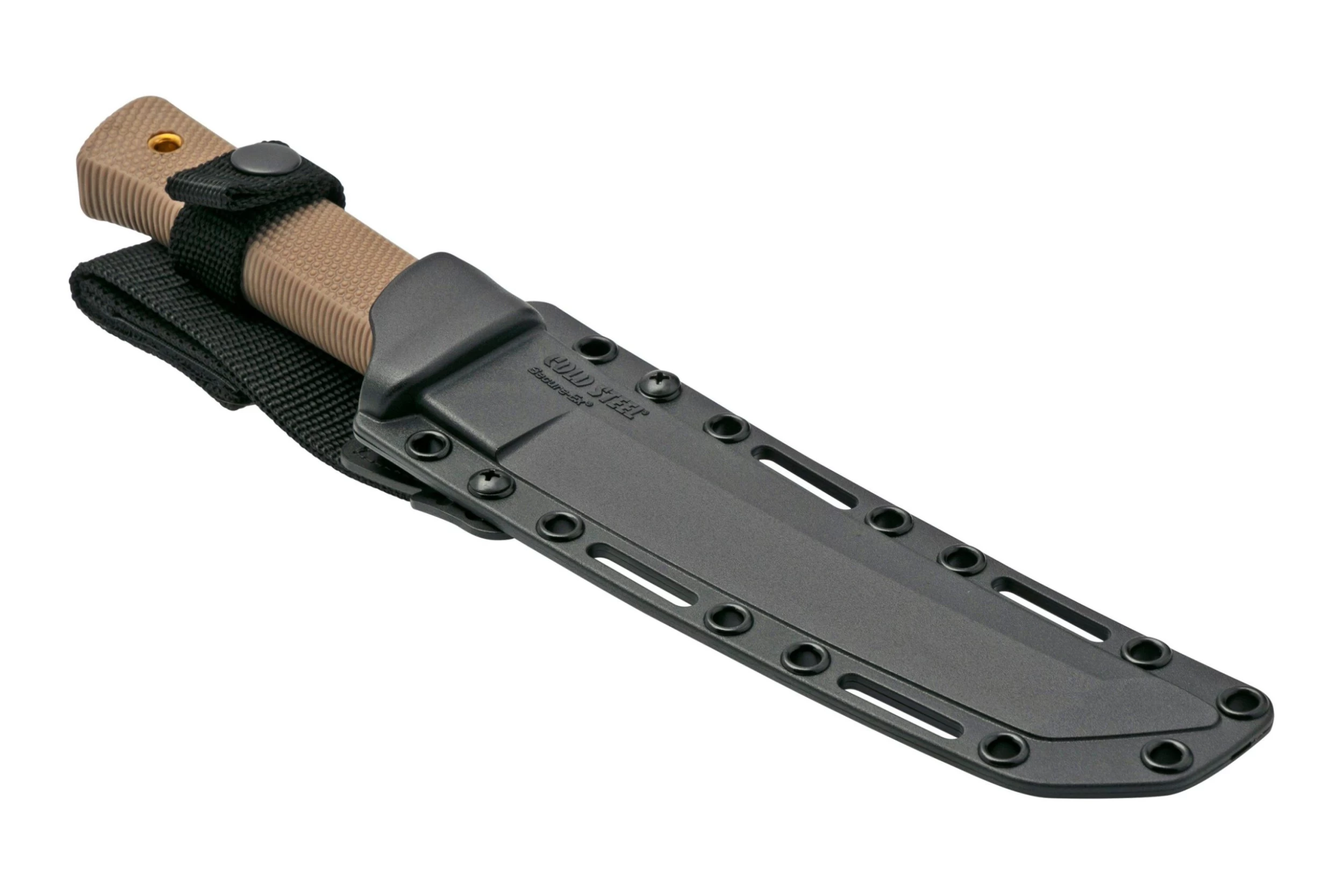 Cold Steel Recon Tanto SK5 49LRTDTBK Desert Tan, Black, Cuchillo Fijo - Imagen 6