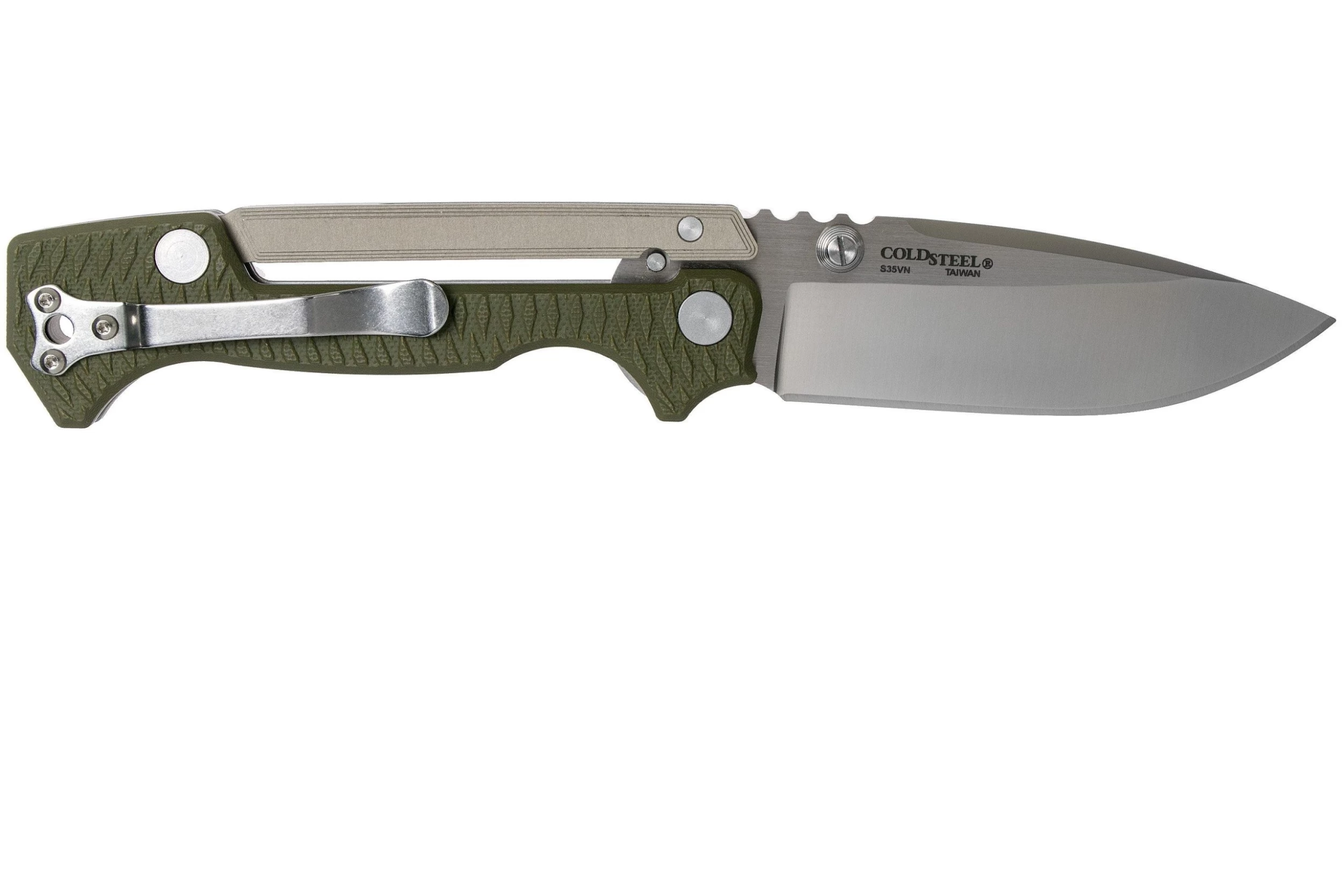 Cold Steel AD-15 OD Green 58SQ Navaja, Andrew Demko Design - Imagen 2