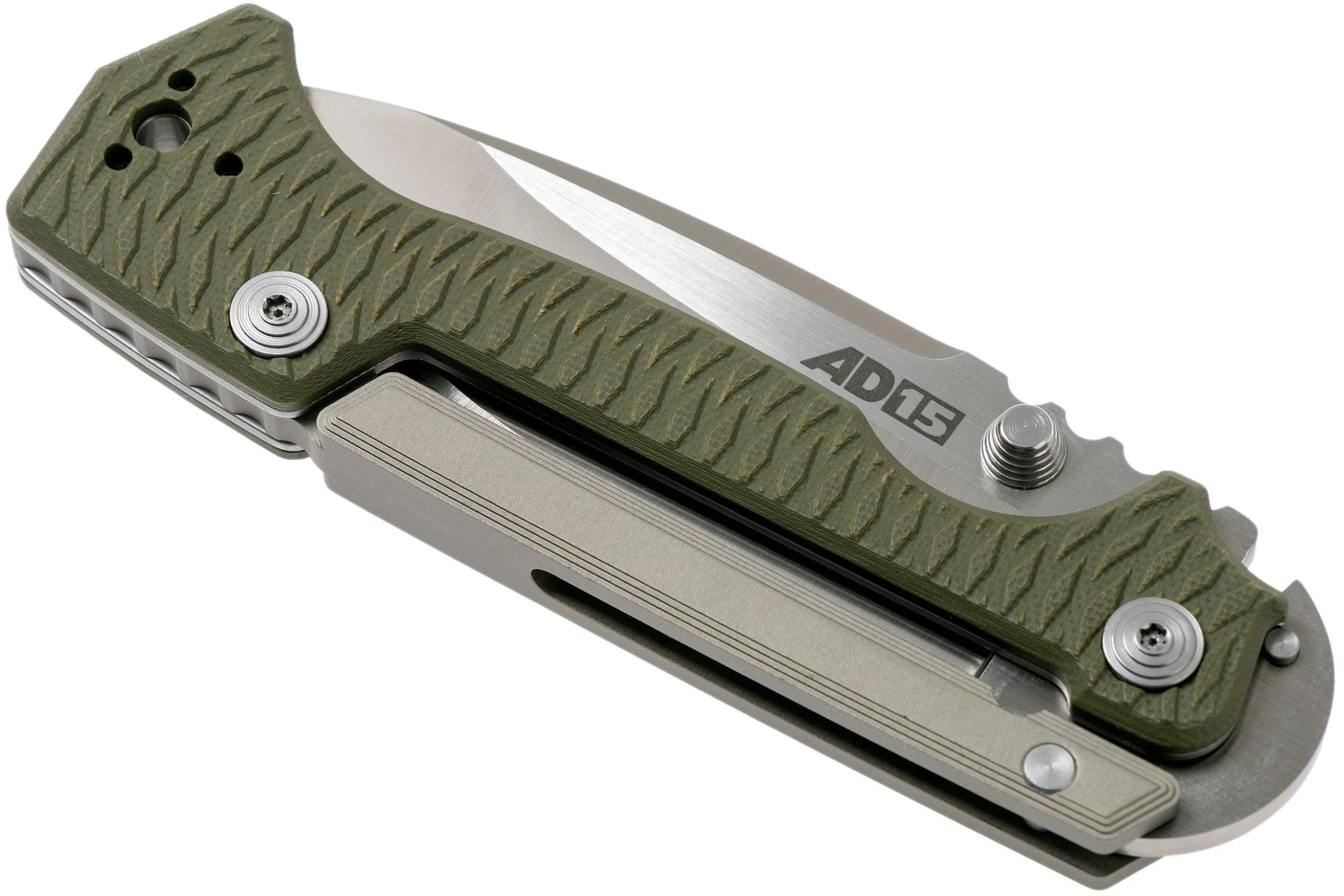 Cold Steel AD-15 OD Green 58SQ Navaja, Andrew Demko Design - Imagen 4