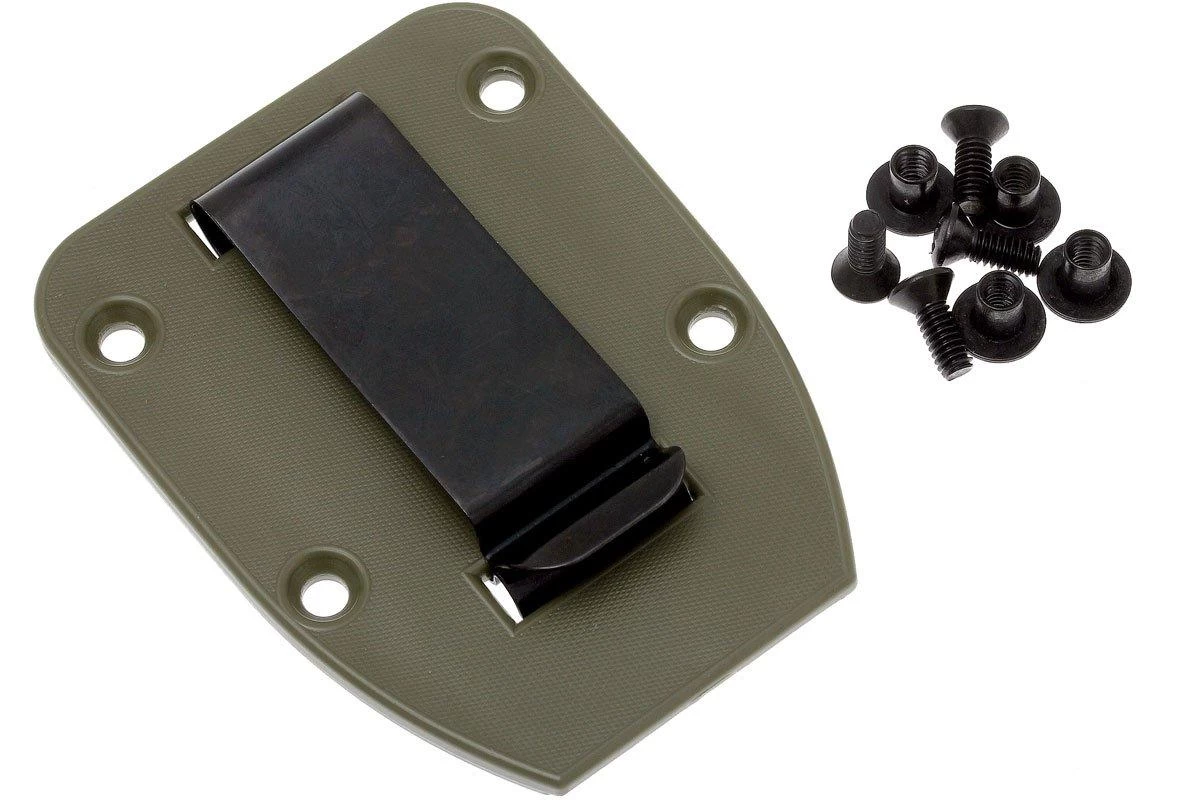 ESEE Clip De Cintur贸n-placa Para Model 3 & 4 Fundas, OD-green