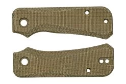 Flytanium Civivi Baby Banter FLY-1229GC Green Canvas Micarta Scales