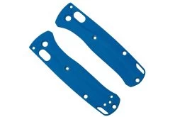 Flytanium Benchmade Mini Bugout Cachas, Crossfade Blue G10