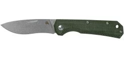 Fox Black Fox Ciol Folding Knife BF-748MI Green Micarta Navaja, Denis Simonutti Design