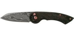 Fox Knives Radius FX-550 DCFR Damacore Space Coral Carbon Fibre Limited Edition Navaja