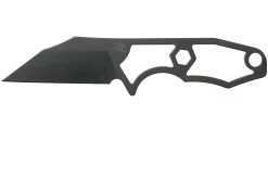 Rick Hinderer LP-1 Wharncliffe DLC Black Cuchillo De Cuello, Con UltiClip