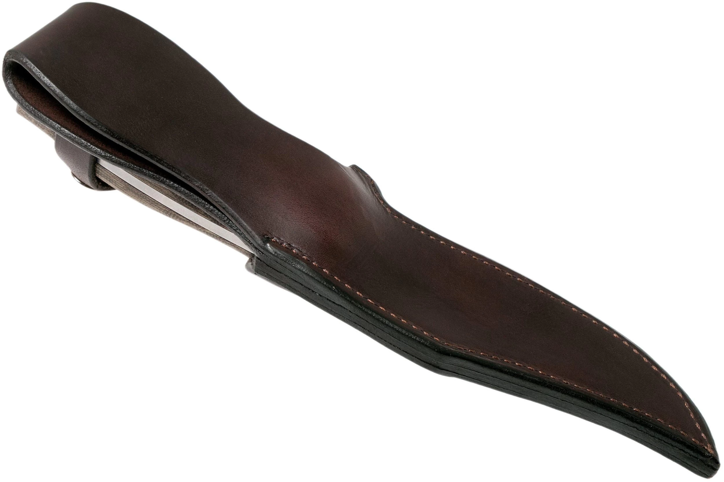 Rick Hinderer Ranch Bowie Natural Canvas Micarta, Stonewashed, Cuchillo Bowie - Imagen 8