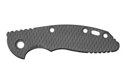 Rick Hinderer XM-18 3.0” Scale, Textured Working Finish Titanium
