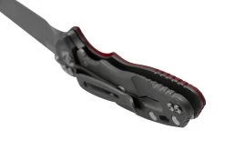 Rick Hinderer XM18 3.0” Slicer Non-Flipper CPM 20CV Red G10 Navaja