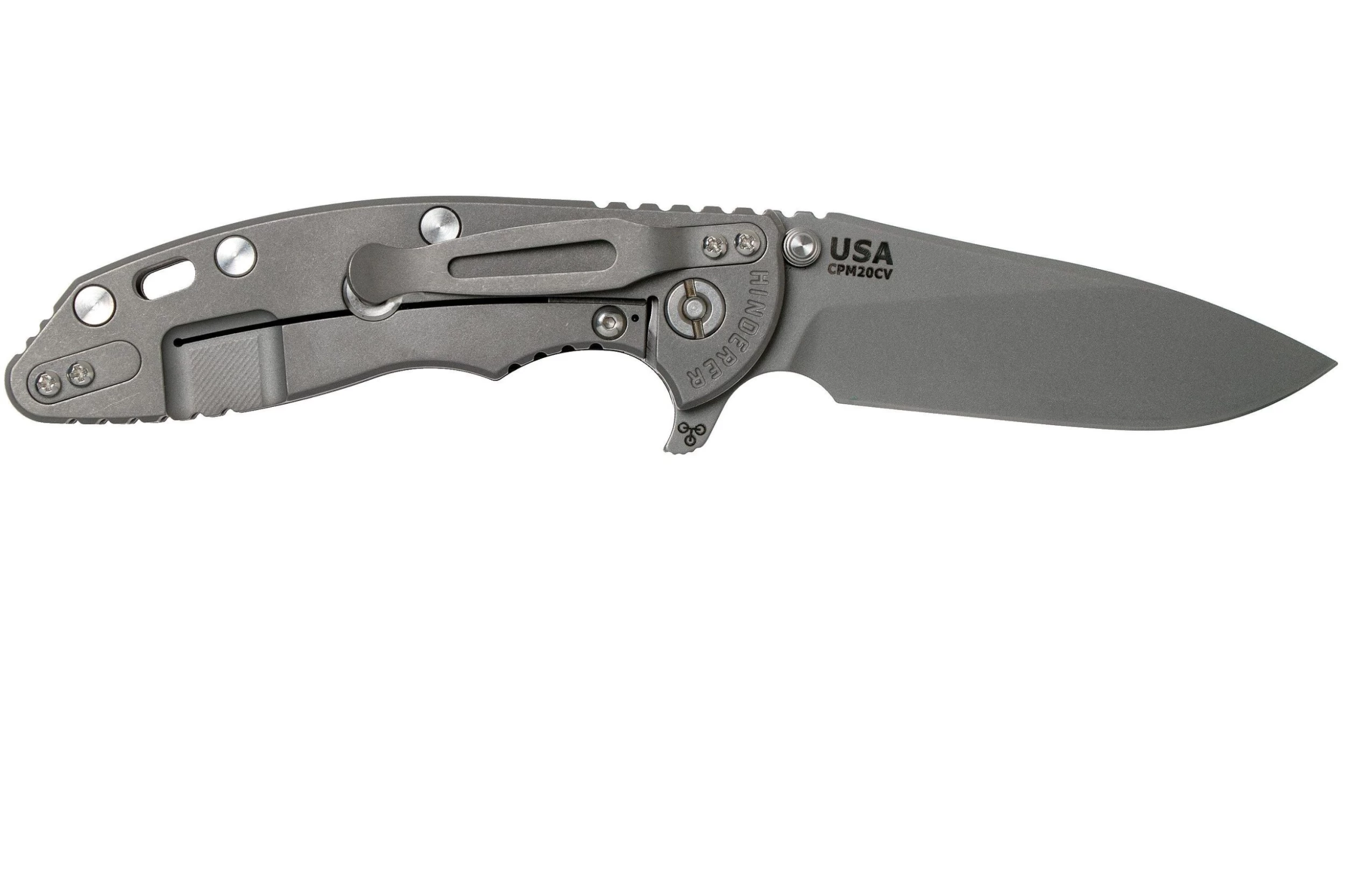 Rick Hinderer XM18 3,5” Slicer Working Finish, Black G10 - Imagen 2