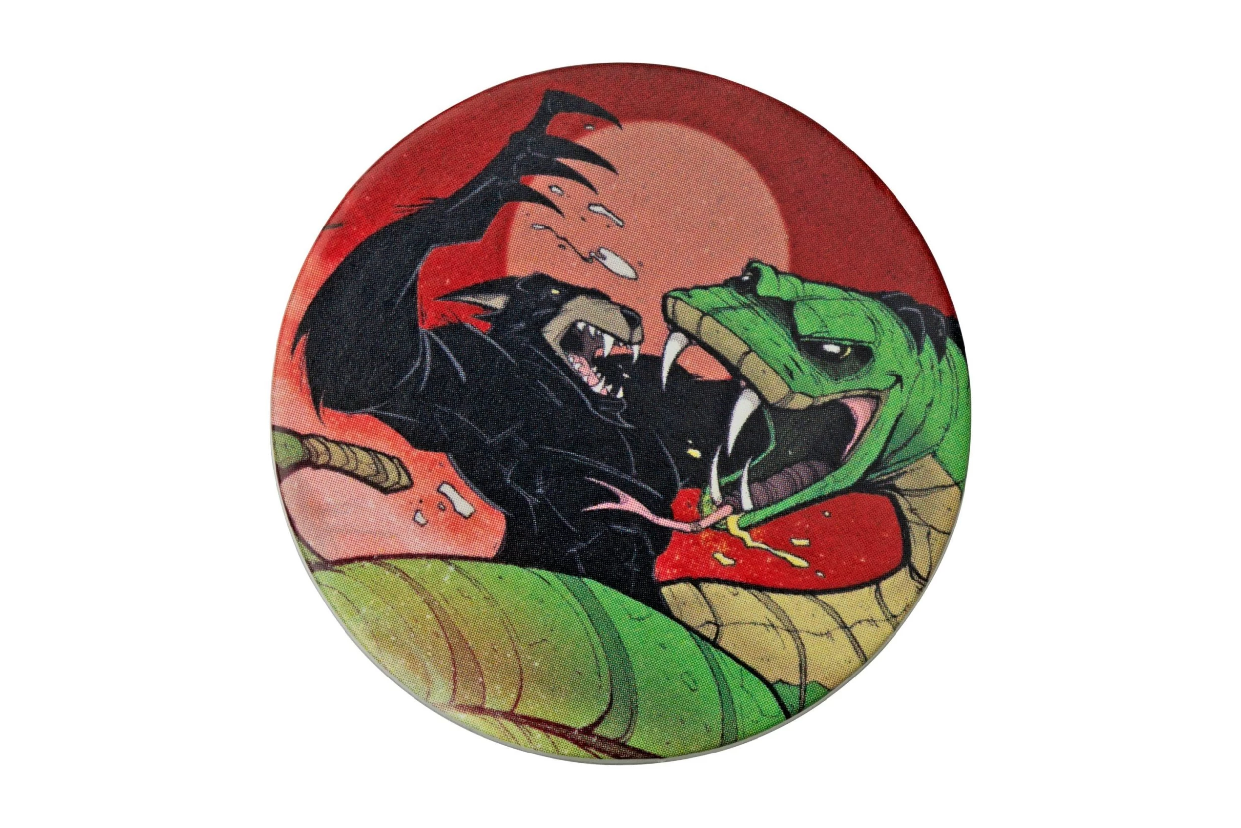 Jack Wolf Venom Jack VEN-01-GRN Canvas Micarta Green, Navaja Slipjoint - Imagen 7