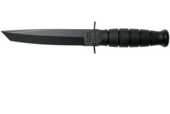KA-BAR Short Tanto 1254, Cuchillo Fijo, Funda De Cuero