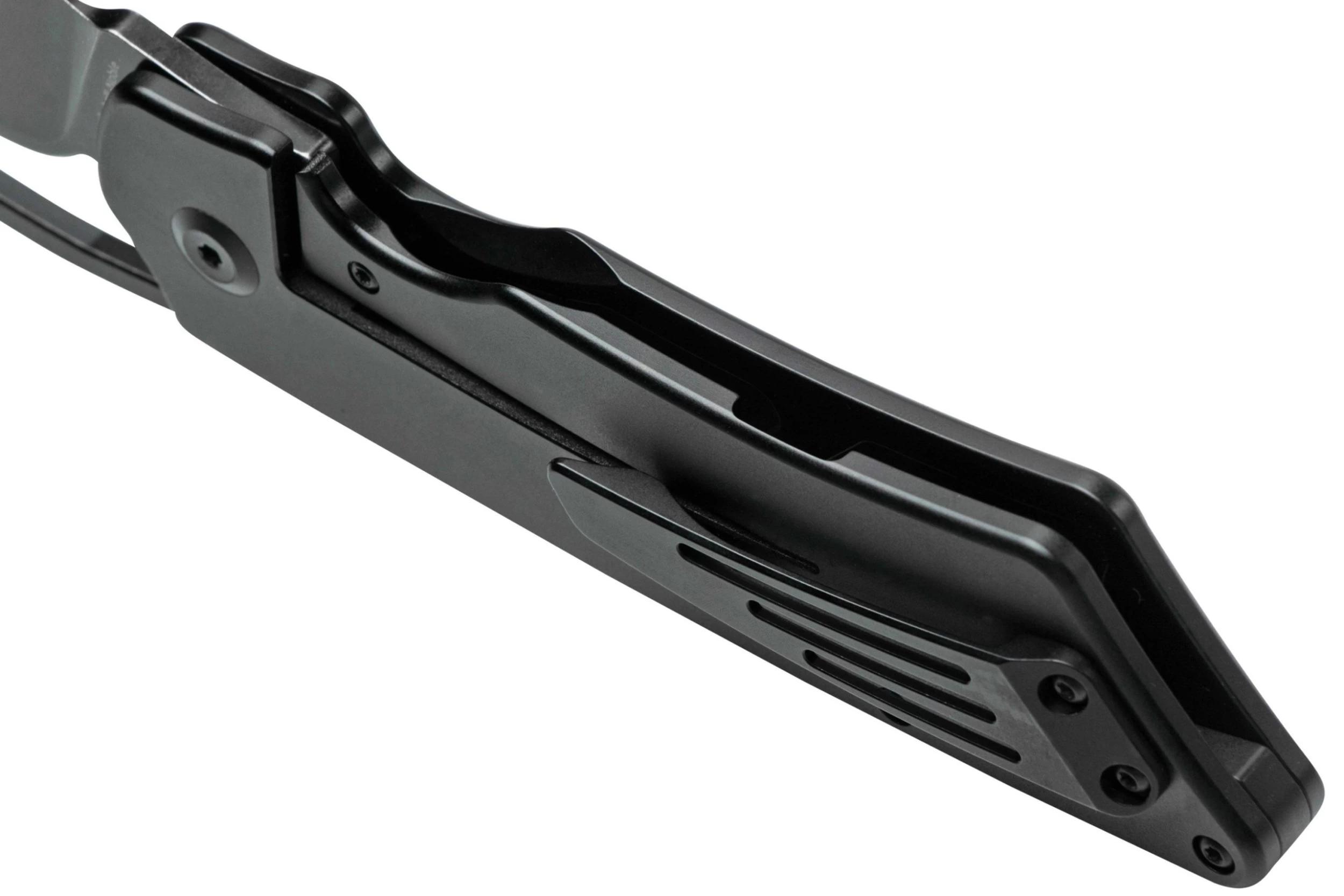 Kansept Goblin XL K1016A2 Blackwashed, Black Titanium Navaja, Diseño Marshall Noble - Imagen 6