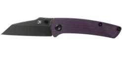 Kansept Little Main Street T2015A6 Black, Purple G10 Navaja, Dirk Pinkerton Design