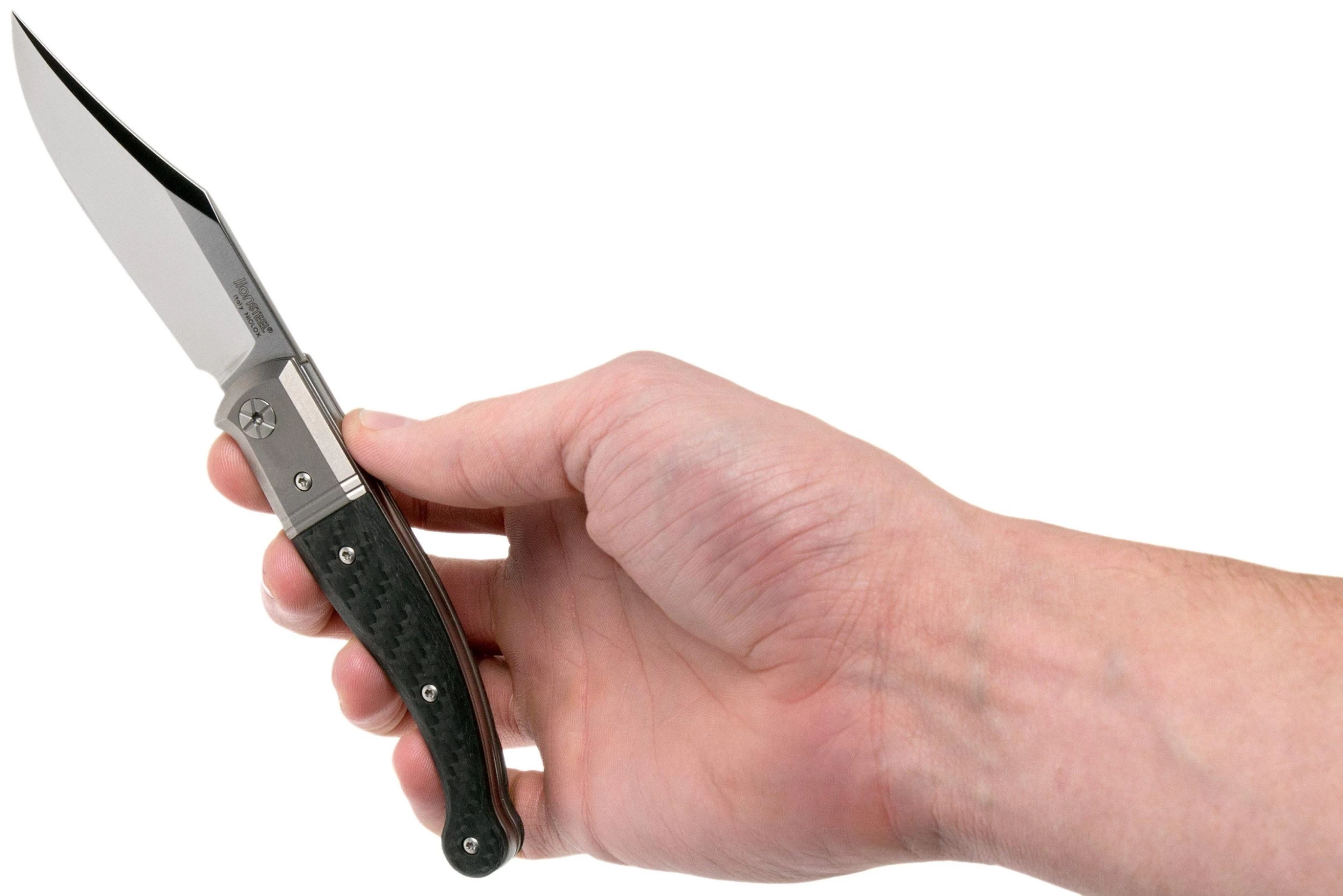 LionSteel Gitano Carbonfiber GT01 CF Navaja, Gudy De Poppel Design - Imagen 8