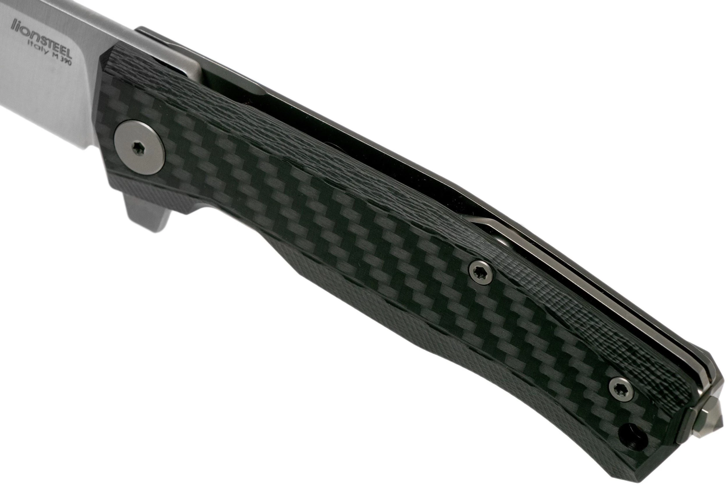 LionSteel Myto MT01-CF Carbon Fibre Navaja, Molletta Design - Imagen 7