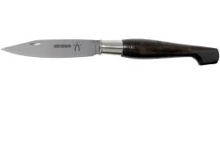 Nontron No. 25 Turning Ferrule, Ebony, Forma De Zueco NN25EB Navaja