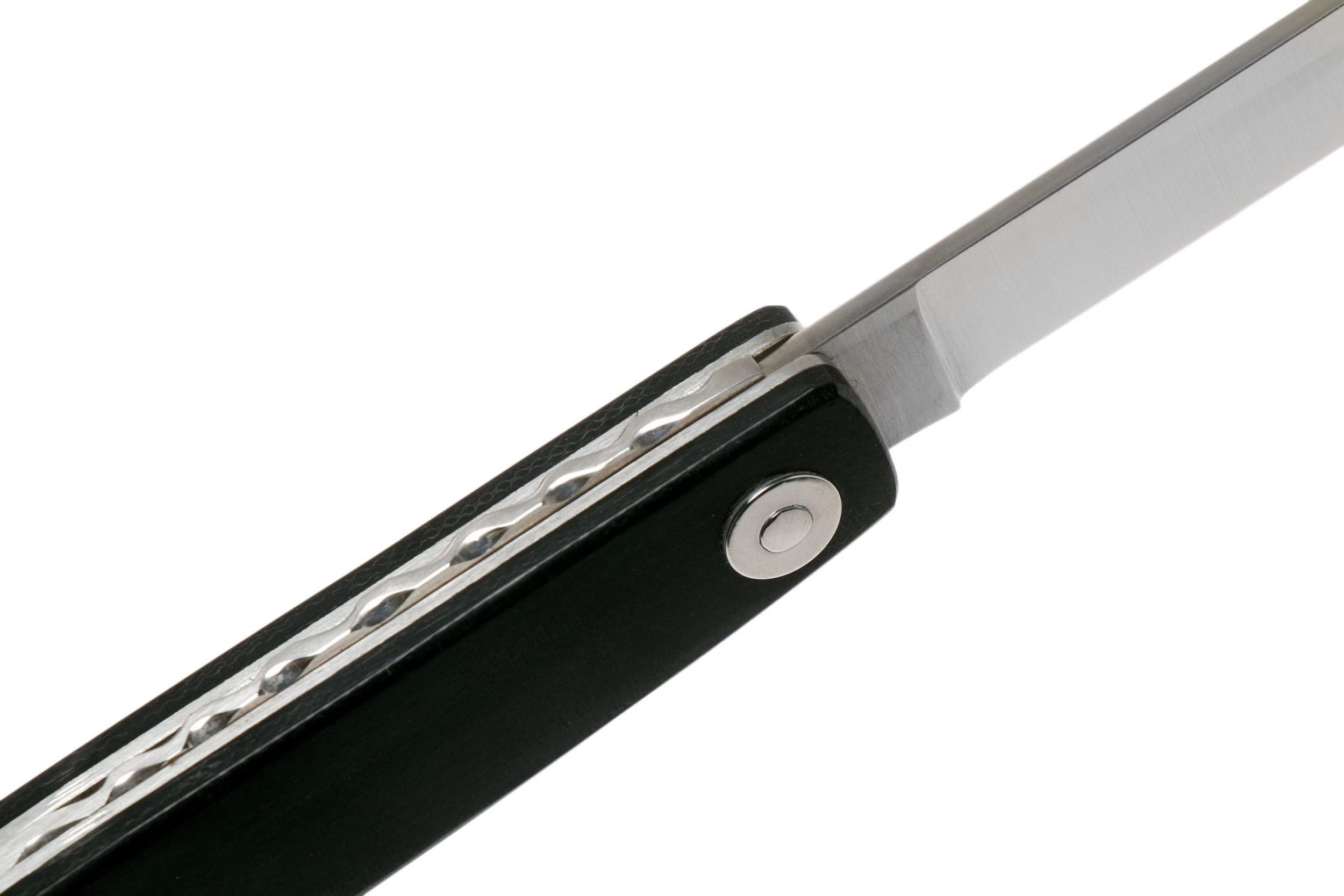 Ohta OLF SS FK Ohta Light Folder Navaja, Negro Canvas Micarta - Imagen 6