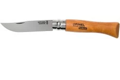 Opinel Navaja No. 09, Acero Carbono, Longitud De La Cuchilla 9 Cm