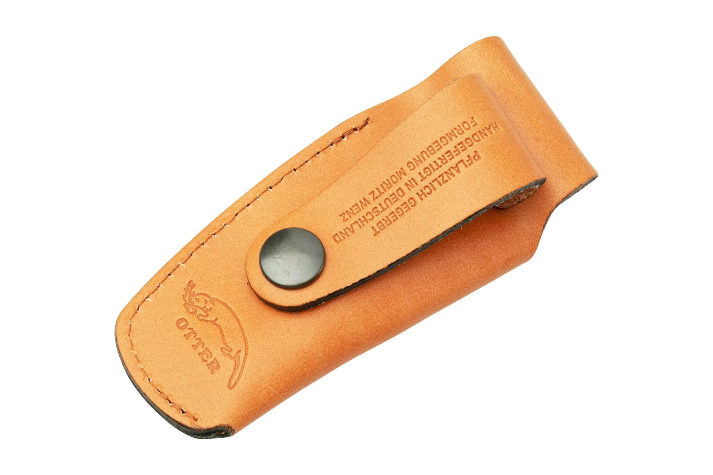 Otter Large Leather Holster MH A NA, Natural, Anchor Logo, Estuche - Imagen 2