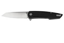 QSP Knife Phoenix QS108-C1, Satin D2, Black G10, Navaja