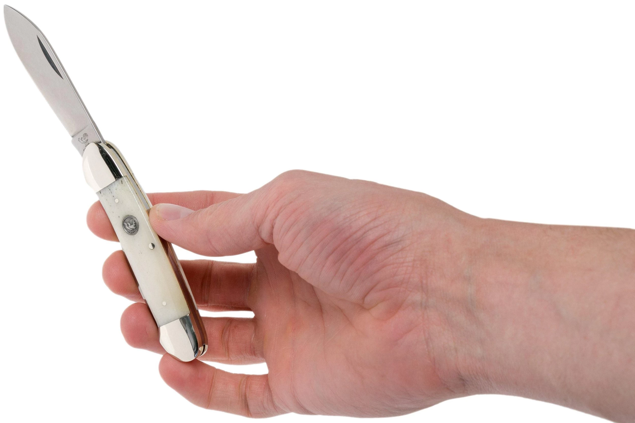 Robert Klaas US Canoe 95mm Bone 2506-252 Navaja - Imagen 7