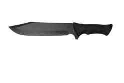 Schrade Leroy Fixed Blade 650942, Cuchillo Negro De Supervivencia