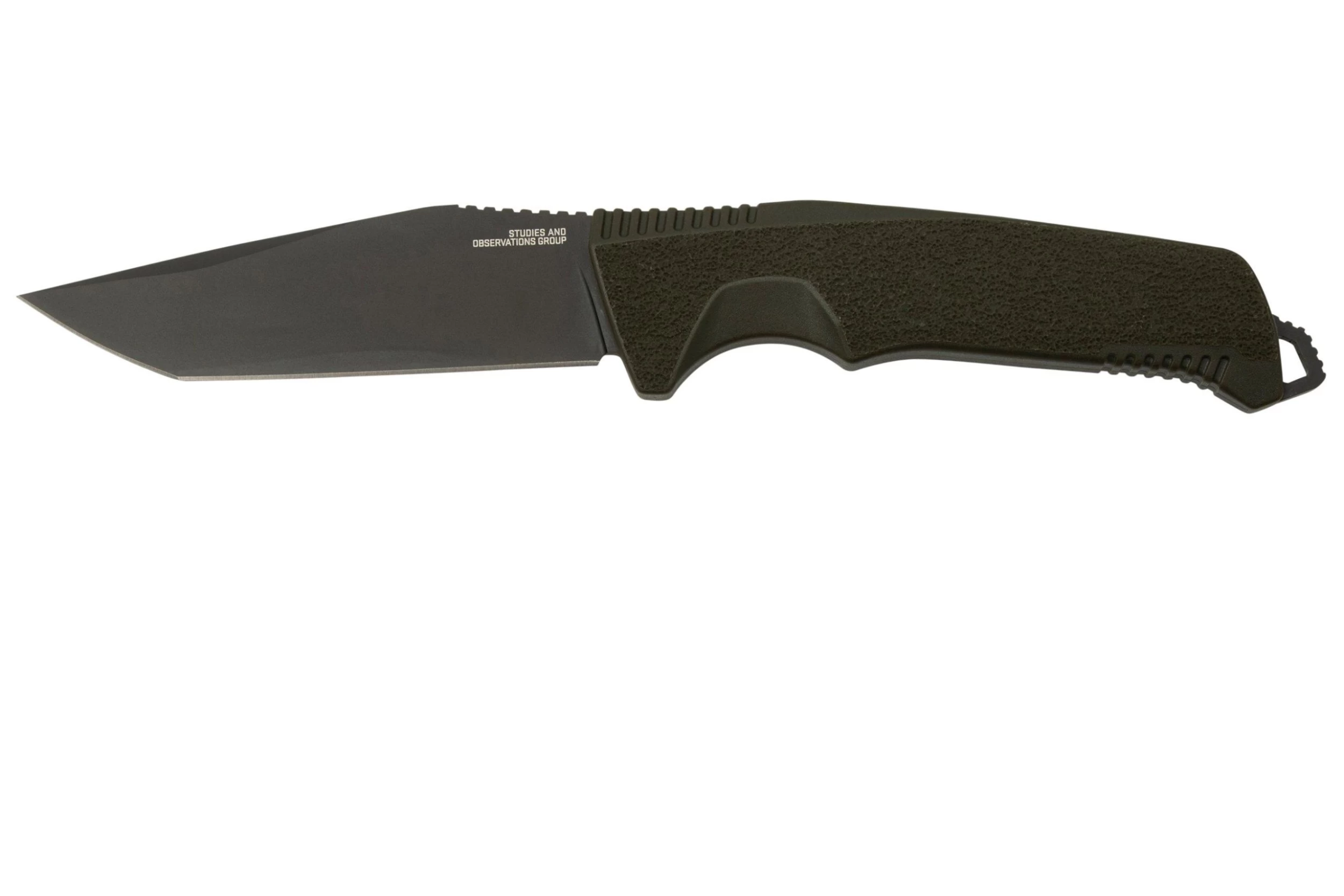 SOG Trident FX 17-12-03-57, OD Green, Straight Edge, Cuchillo Fijo