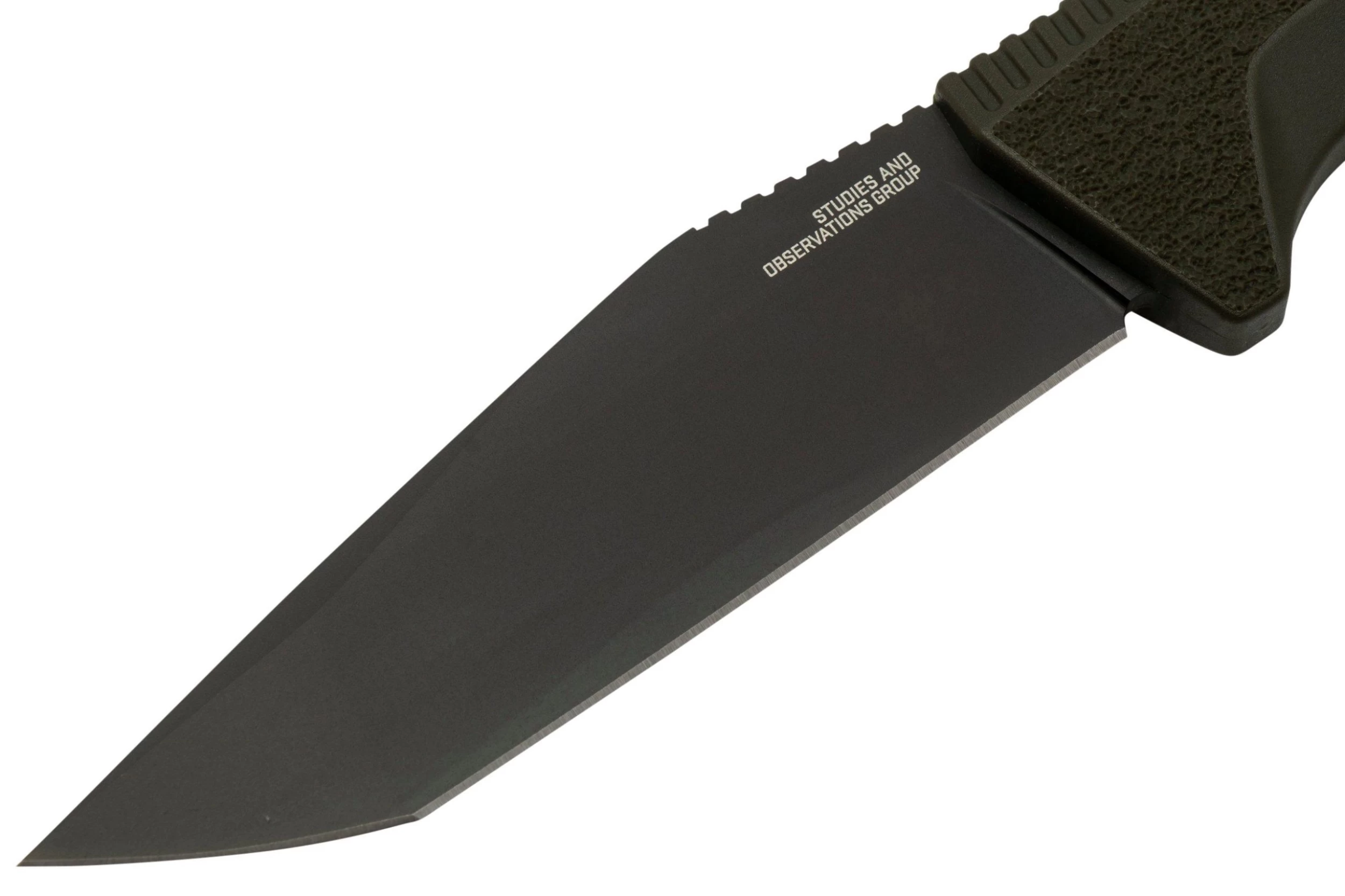 SOG Trident FX 17-12-03-57, OD Green, Straight Edge, Cuchillo Fijo - Imagen 3