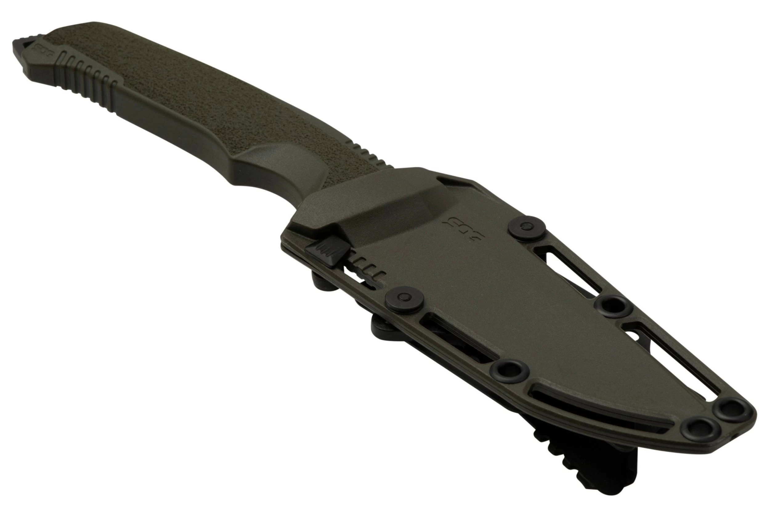 SOG Trident FX 17-12-03-57, OD Green, Straight Edge, Cuchillo Fijo - Imagen 6