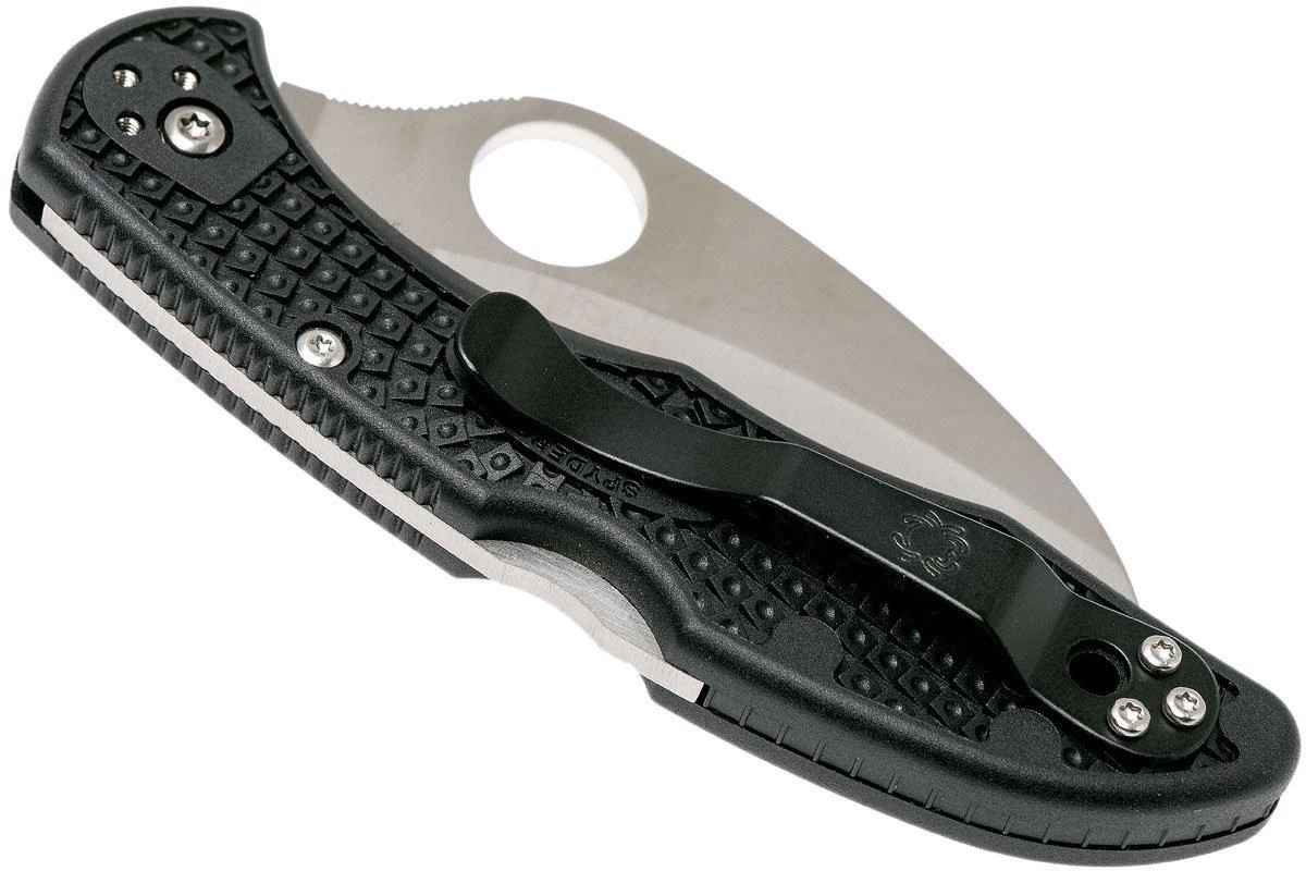 Spyderco Tasman Salt 2 C106SBK2 Navaja, Negro - Imagen 4