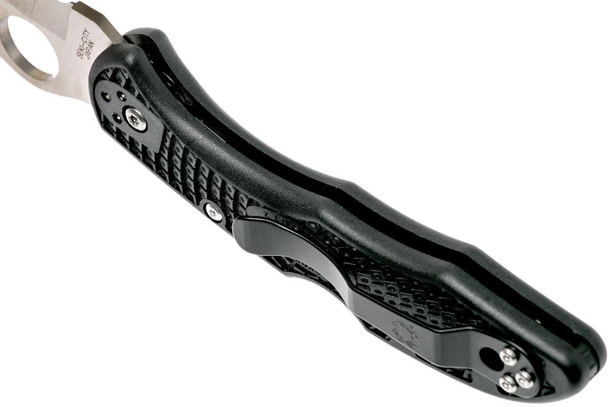 Spyderco Tasman Salt 2 C106SBK2 Navaja, Negro - Imagen 5
