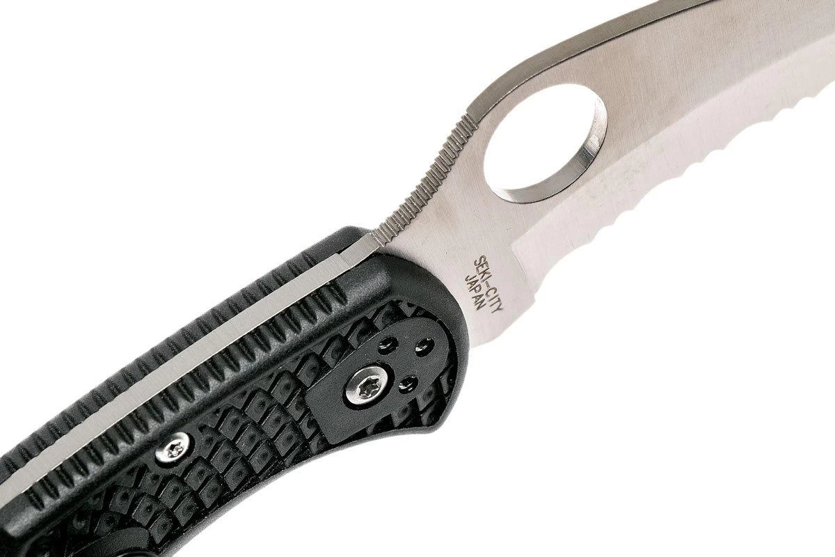 Spyderco Tasman Salt 2 C106SBK2 Navaja, Negro - Imagen 6