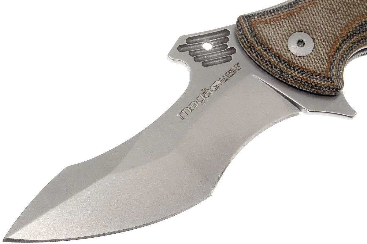 Viper Magà V5912CA N690 Stonewashed Plain Edge, Micarta - Imagen 3