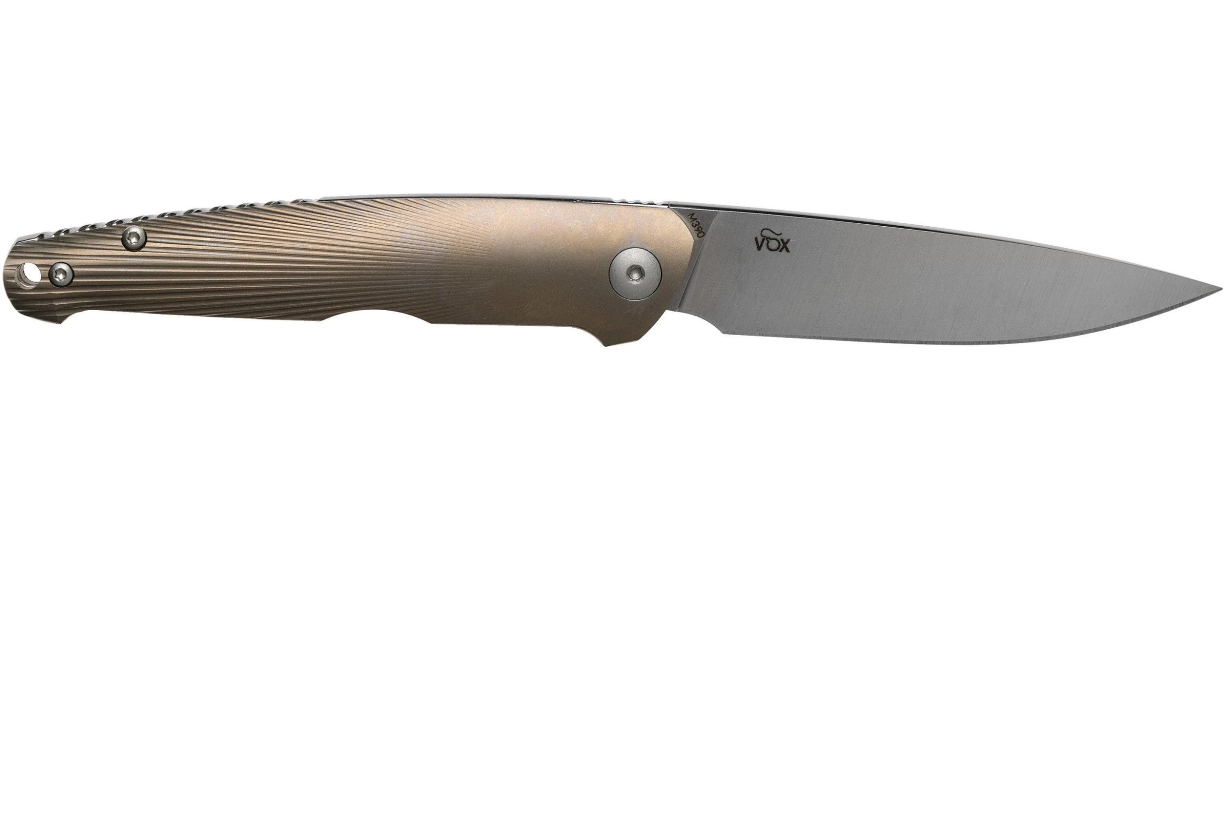 Viper Key V5976D3BR Milled Navaja De Titanio Bronce, Jesper Voxnaes Design - Imagen 2