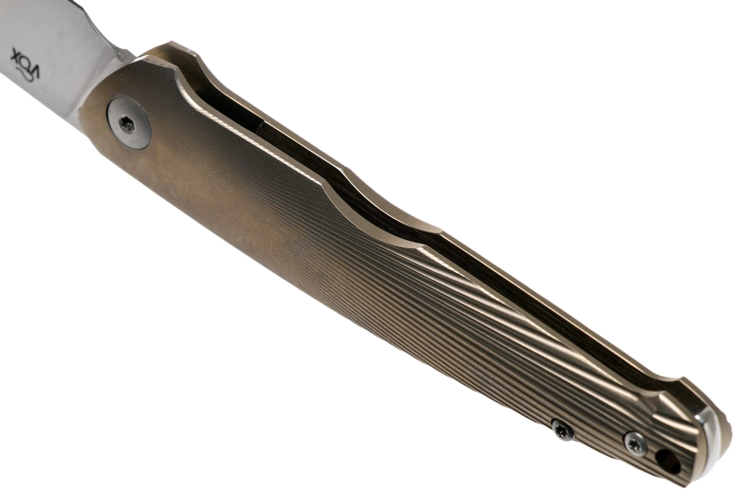 Viper Key V5976D3BR Milled Navaja De Titanio Bronce, Jesper Voxnaes Design - Imagen 5